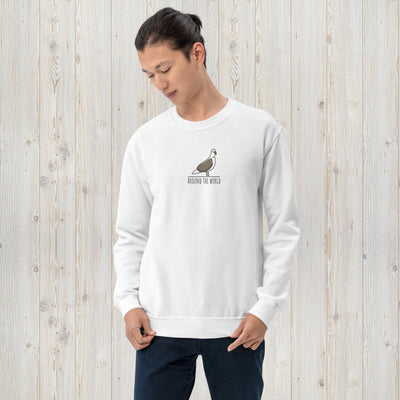 Embroidered Albatross Around the World Unisex Sweatshirt