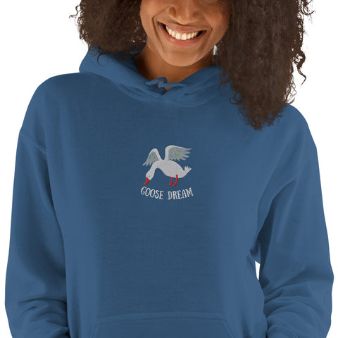 Embroidered Goose Dream Unisex Hoodie