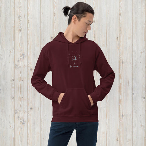 Embroidered Seasons Unisex Hoodie