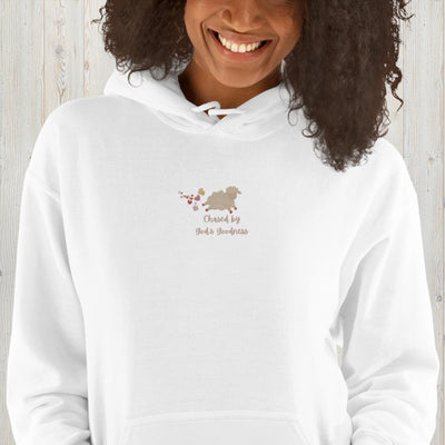 Embroidered Chased by God's Goodness Unisex Hoodie