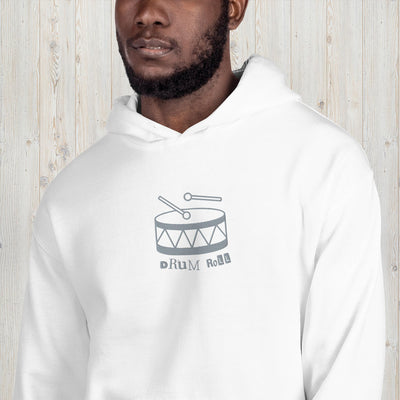 Embroidered Drum Roll Unisex Hoodie