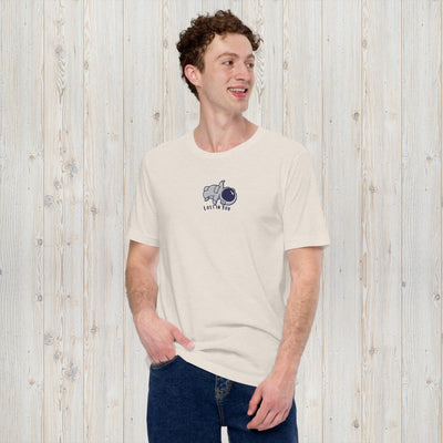 Embroidered Astronaut Lost in You Unisex t-shirt