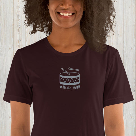 Embroidered Drum Roll Unisex t-shirt