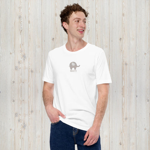 Embroidered Mighty Abstract Elephant Unisex t-shirt